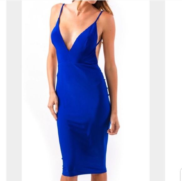 Abyss by Abby blue bodycon